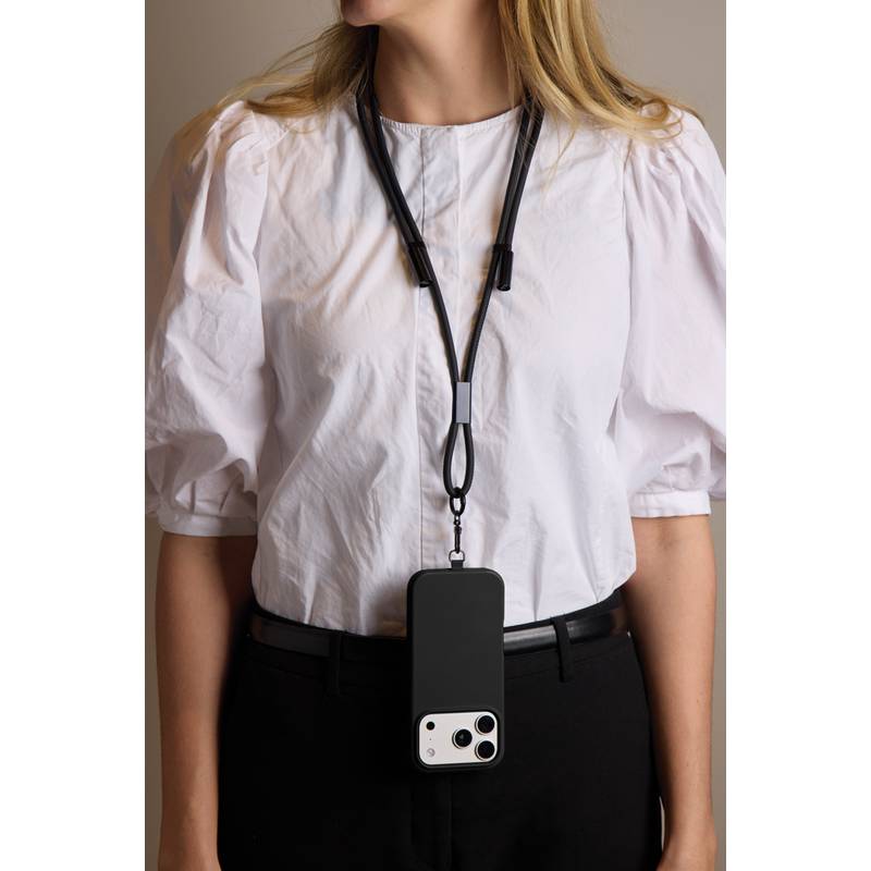 VINGA Baltimore RCS šnúrka na telefón s nabíjacím káblom, zelená VINGA Baltimore RCS šnúrka na telefón s nabíjacím káblom, zelená