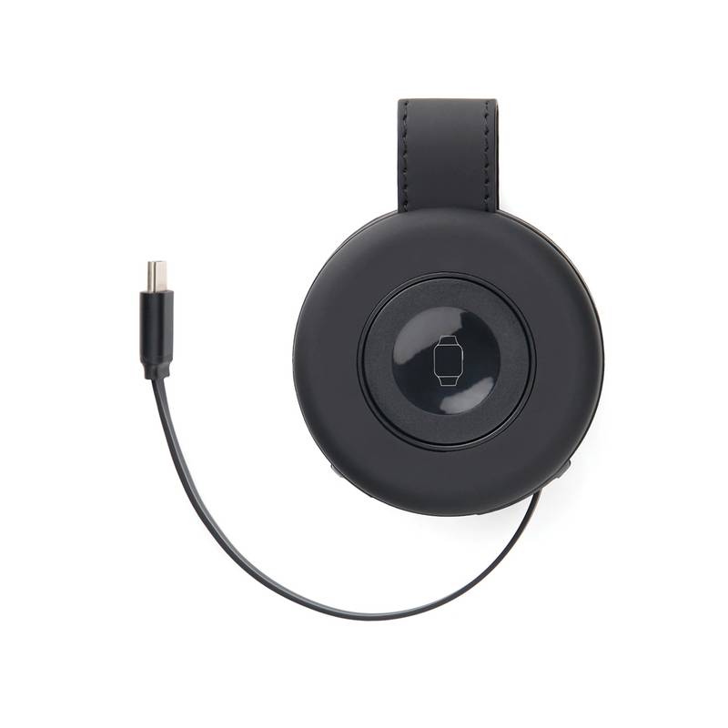 VINGA Baltimore RCS 2v1 bezdrôtová 15W cestovná nabíjačka, čierna VINGA Baltimore RCS 2v1 bezdrôtová 15W cestovná nabíjačka, čierna