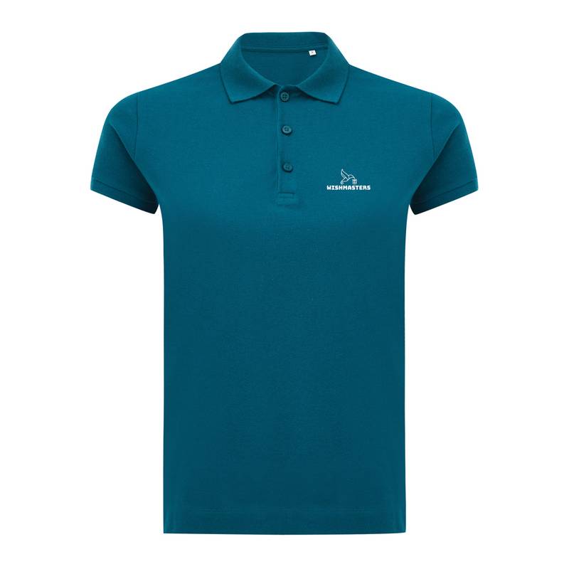 Dámske polo tričko IQONIQ Yosemite z recykl. bavlny, modrá Dark Teal, L Dámske polo tričko IQONIQ Yosemite z recykl. bavlny, modrá Dark Teal, L
