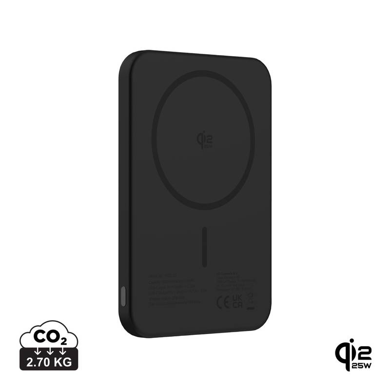 Urban Vitamin Pomona 5000 mAh Qi2.2 25W magnet. powerbanka, čierna Urban Vitamin Pomona 5000 mAh Qi2.2 25W magnet. powerbanka, čierna