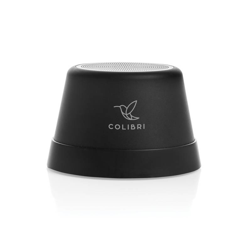 Nivio RCS magnetický 5W reproduktor z recyklovaného hliníka, čierna Nivio RCS magnetický 5W reproduktor z recyklovaného hliníka, čierna