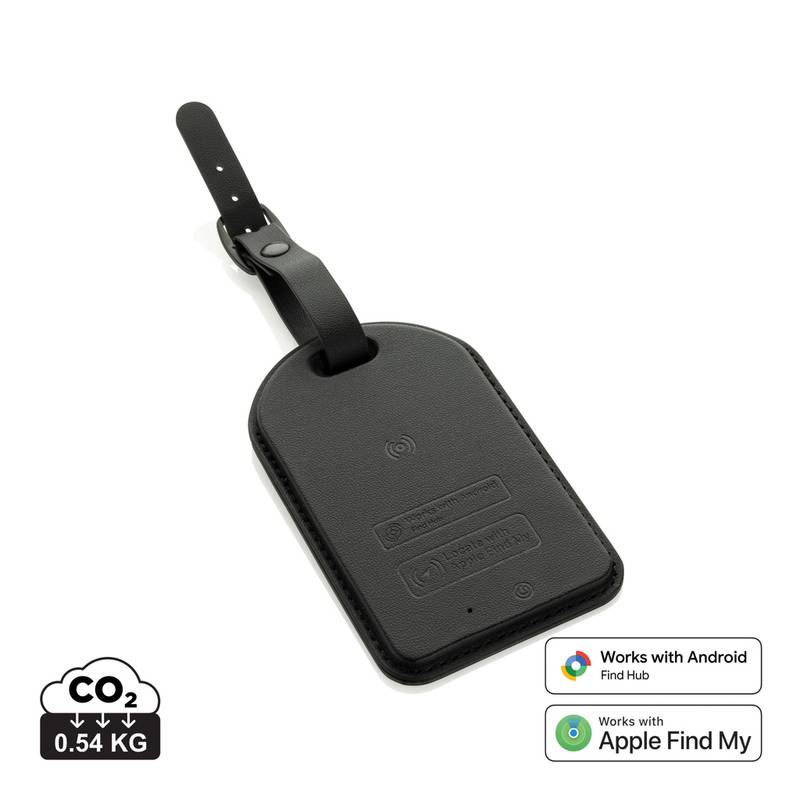Globefind Dual RCS štítok na batožinu s globálnym sledovaním, čierna Globefind Dual RCS štítok na batožinu s globálnym sledovaním, čierna
