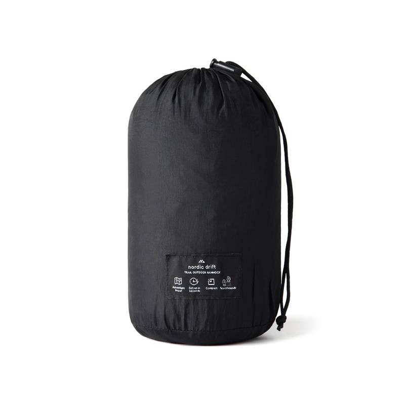 Nordic Drift GRS Trail outdoor hojdacia sieť, čierna Nordic Drift GRS Trail outdoor hojdacia sieť, čierna