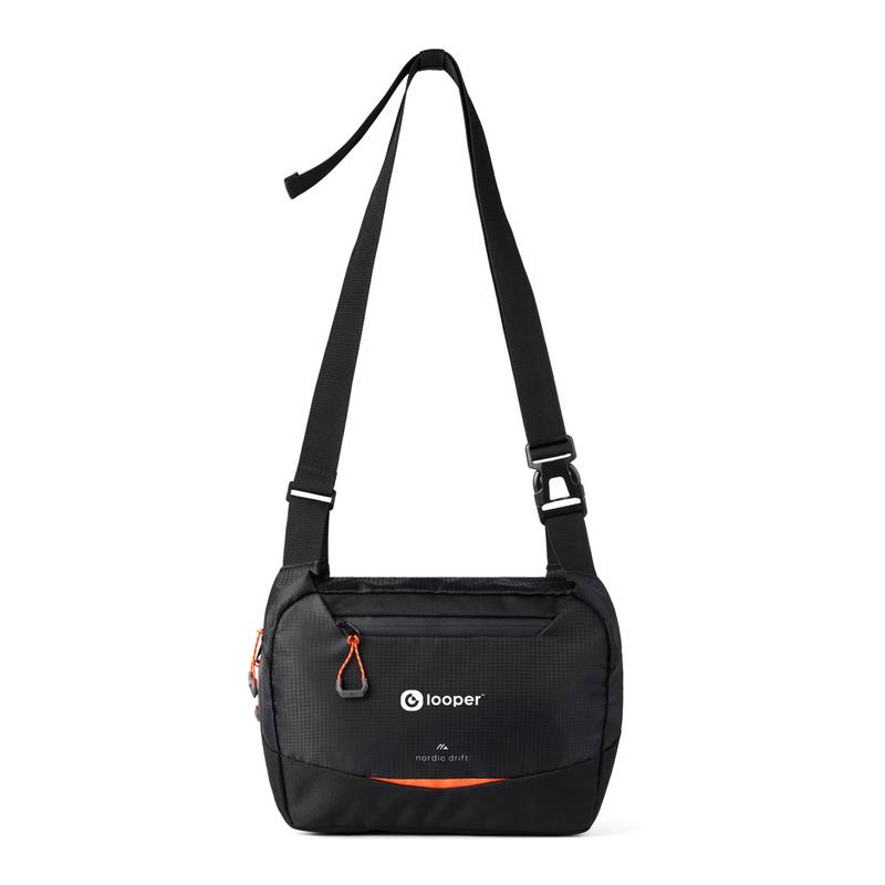 Nordic Drift Trail RCS Crossbody taška 4 l, čierna - oranžová Nordic Drift Trail RCS Crossbody taška 4 l, čierna - oranžová