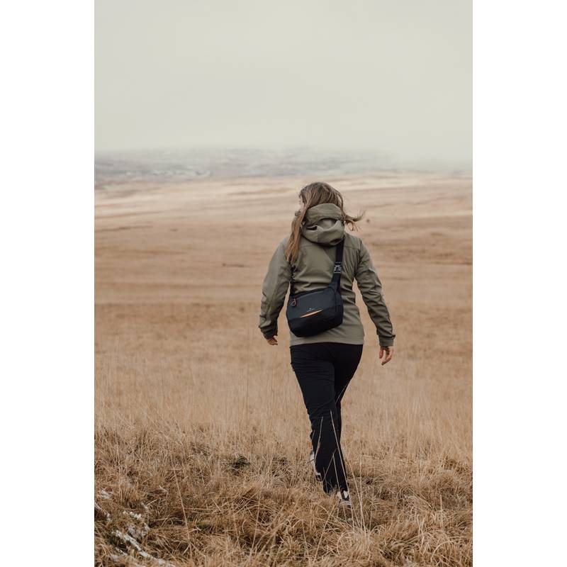 Nordic Drift Trail RCS Crossbody taška 4 l, čierna - oranžová Nordic Drift Trail RCS Crossbody taška 4 l, čierna - oranžová