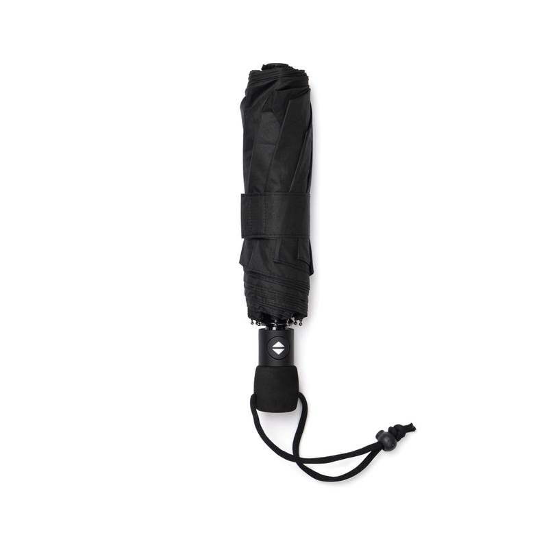 Nordic Drift Trail 23" AWARE™ RPET dáždnik Auto open Close, čierna Nordic Drift Trail 23" AWARE™ RPET dáždnik Auto open Close, čierna