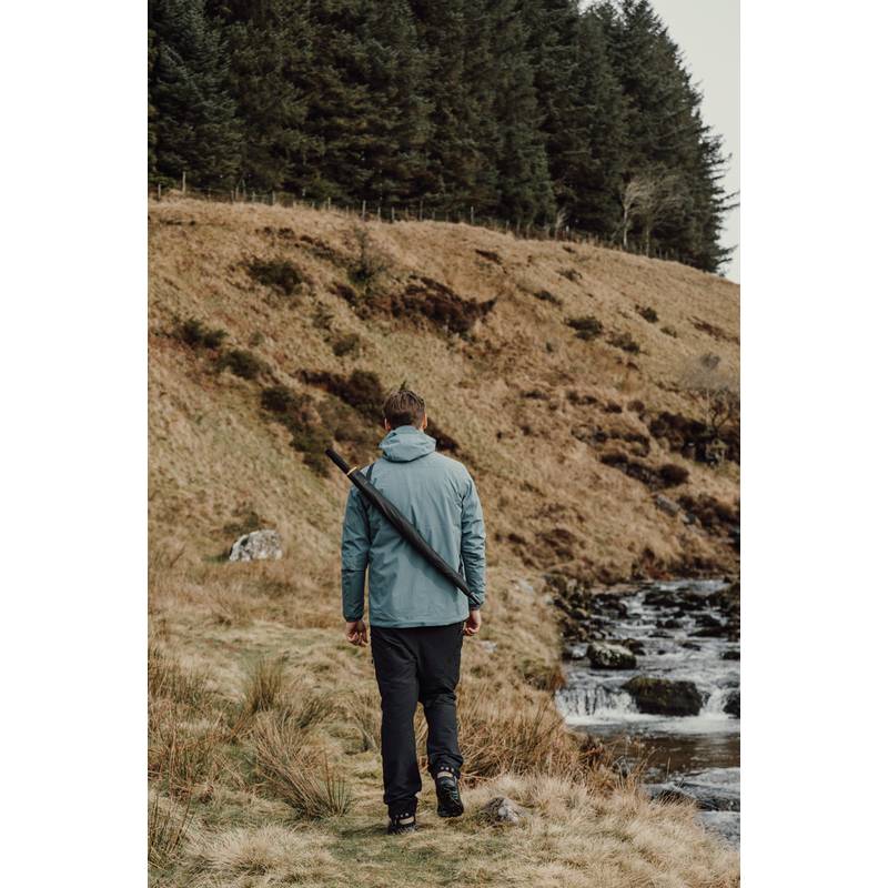 Nordic Drift Trail 27" AWARE™ RPET dáždnik proti búrke, čierna Nordic Drift Trail 27" AWARE™ RPET dáždnik proti búrke, čierna