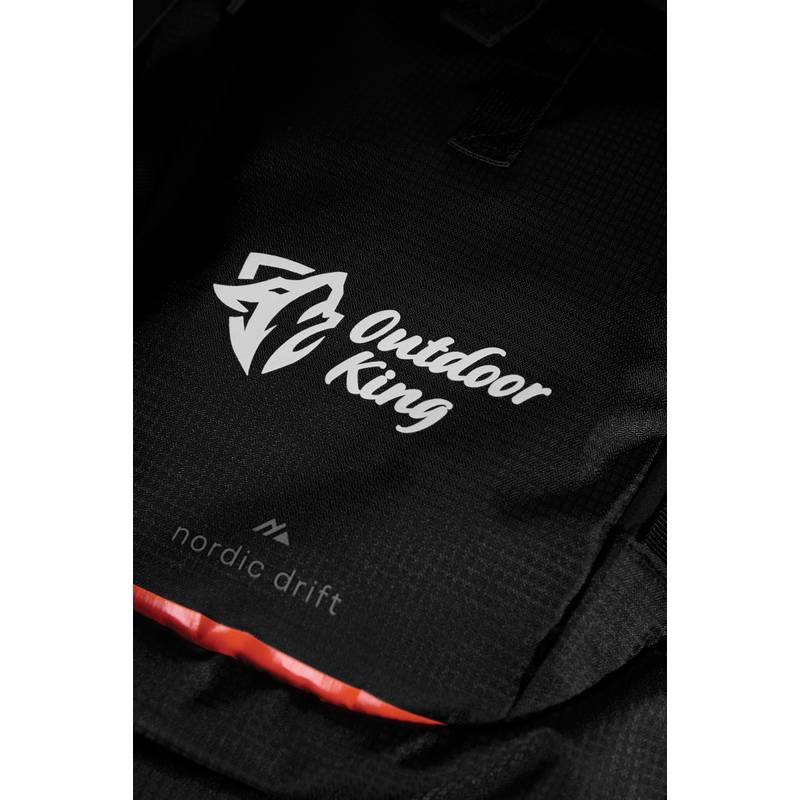 Nordic Drift Trail RCS batoh 33 l, čierna - oranžová Nordic Drift Trail RCS batoh 33 l, čierna - oranžová