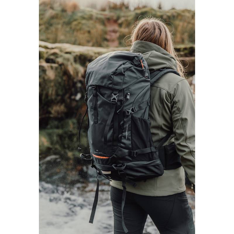 Nordic Drift Trail RCS batoh 33 l, čierna - oranžová Nordic Drift Trail RCS batoh 33 l, čierna - oranžová