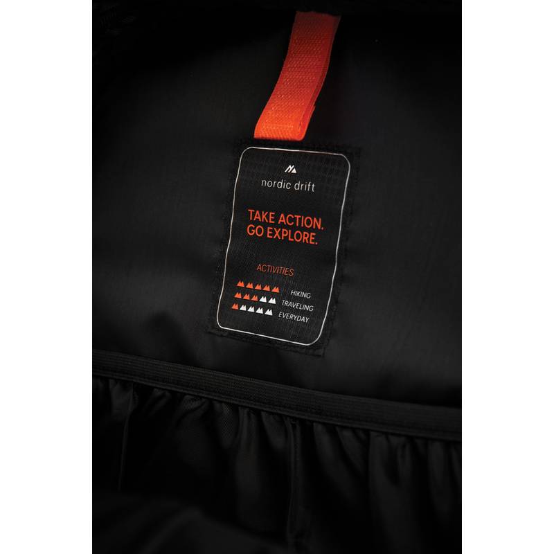 Nordic Drift Trail RCS batoh 24 l, čierna - oranžová Nordic Drift Trail RCS batoh 24 l, čierna - oranžová