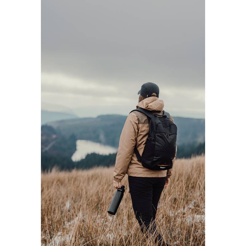 Nordic Drift Trail RCS batoh Daypack 16 l, čierna - oranžová Nordic Drift Trail RCS batoh Daypack 16 l, čierna - oranžová