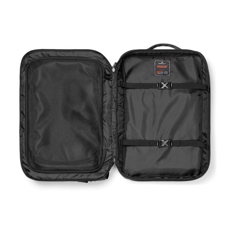 Nordic Drift RCS cestovný batoh 25 l, čierna - oranžová Nordic Drift RCS cestovný batoh 25 l, čierna - oranžová