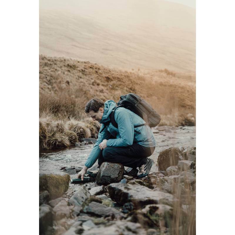 Nordic Drift RCS cestovný batoh 25 l, čierna - oranžová Nordic Drift RCS cestovný batoh 25 l, čierna - oranžová