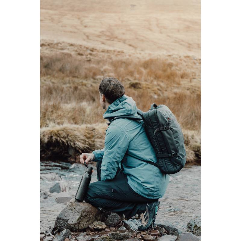 Nordic Drift RCS cestovný batoh 25 l, čierna - oranžová Nordic Drift RCS cestovný batoh 25 l, čierna - oranžová