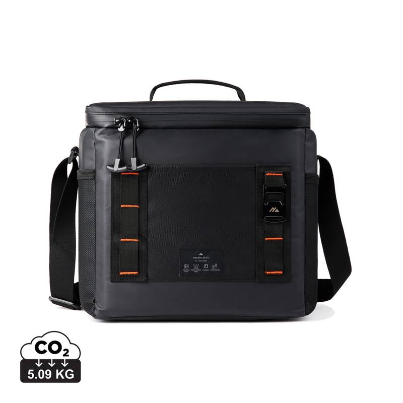 Nordic Drift Storm RCS vodoodpudivá chladiaca taška 10L, čierna Nordic Drift Storm RCS vodoodpudivá chladiaca taška 10L, čierna