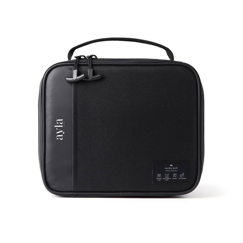 Nordic Drift Storm RCS vodoodpudivá chladiaca taška na obed, čierna Nordic Drift Storm RCS vodoodpudivá chladiaca taška na obed, čierna