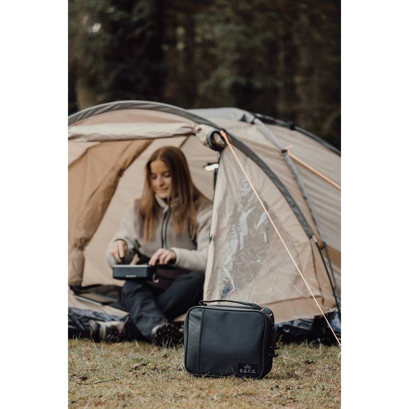 Nordic Drift Storm RCS vodoodpudivá chladiaca taška na obed, čierna Nordic Drift Storm RCS vodoodpudivá chladiaca taška na obed, čierna