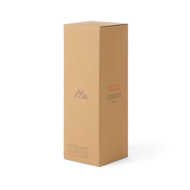 Nordic Drift Trail RCS Izolovaná športová fľaša 940 ml, čierna Nordic Drift Trail RCS Izolovaná športová fľaša 940 ml, čierna