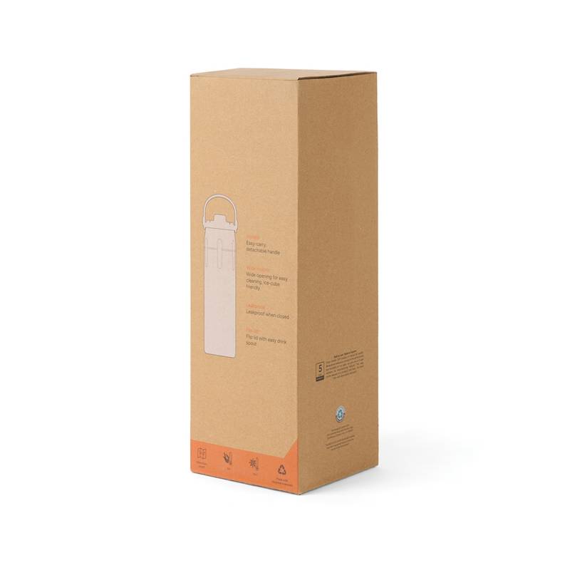 Nordic Drift Trail RCS Izolovaná športová fľaša 940 ml, čierna Nordic Drift Trail RCS Izolovaná športová fľaša 940 ml, čierna