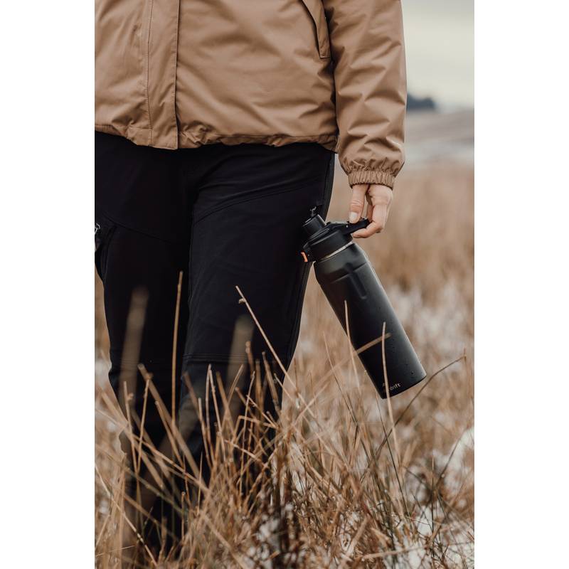 Nordic Drift Trail RCS Izolovaná uzamykateľná športová fľaša, čierna Nordic Drift Trail RCS Izolovaná uzamykateľná športová fľaša, čierna