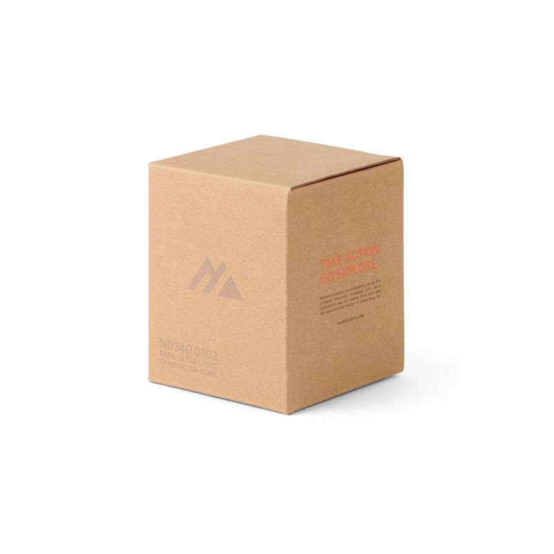 Nordic Drift Trail Ultra Ľahký Titánový Hrnček 450 ml, sivá Silver Nordic Drift Trail Ultra Ľahký Titánový Hrnček 450 ml, sivá Silver