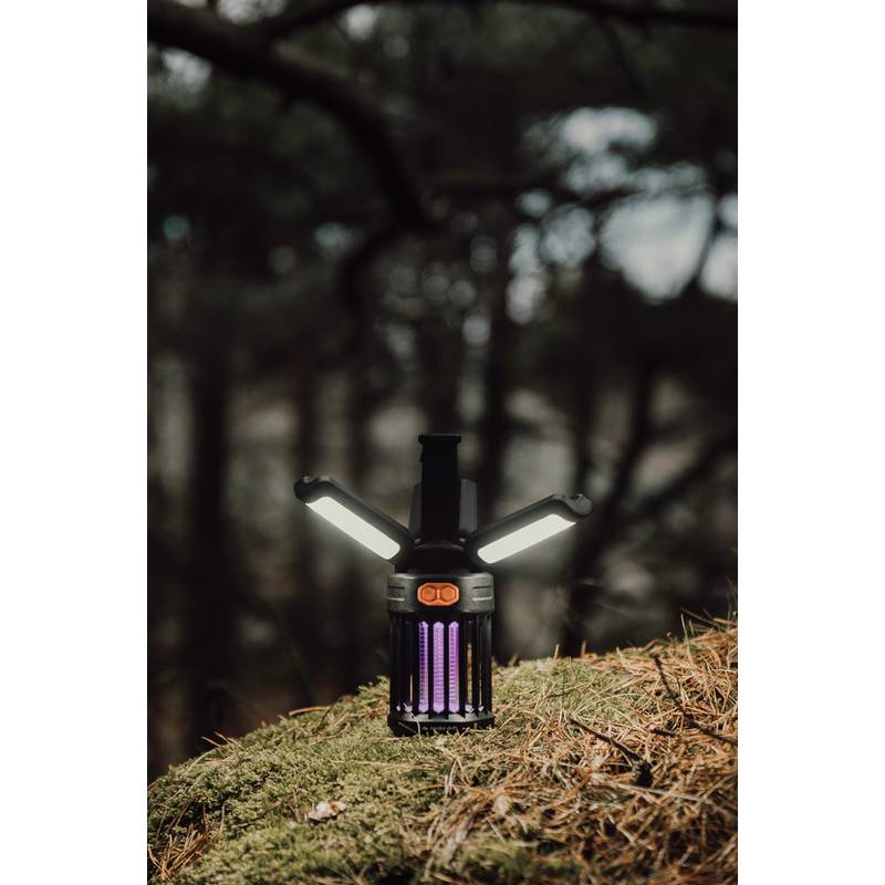 Nordic Drift Titan prenosné kemp. svetlo s odpudz. komárov, čierna Nordic Drift Titan prenosné kemp. svetlo s odpudz. komárov, čierna