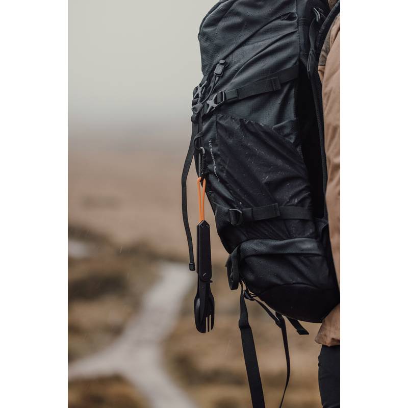 Nordic Drift Trail 4-v-1 outdoorový príbor, čierna Nordic Drift Trail 4-v-1 outdoorový príbor, čierna