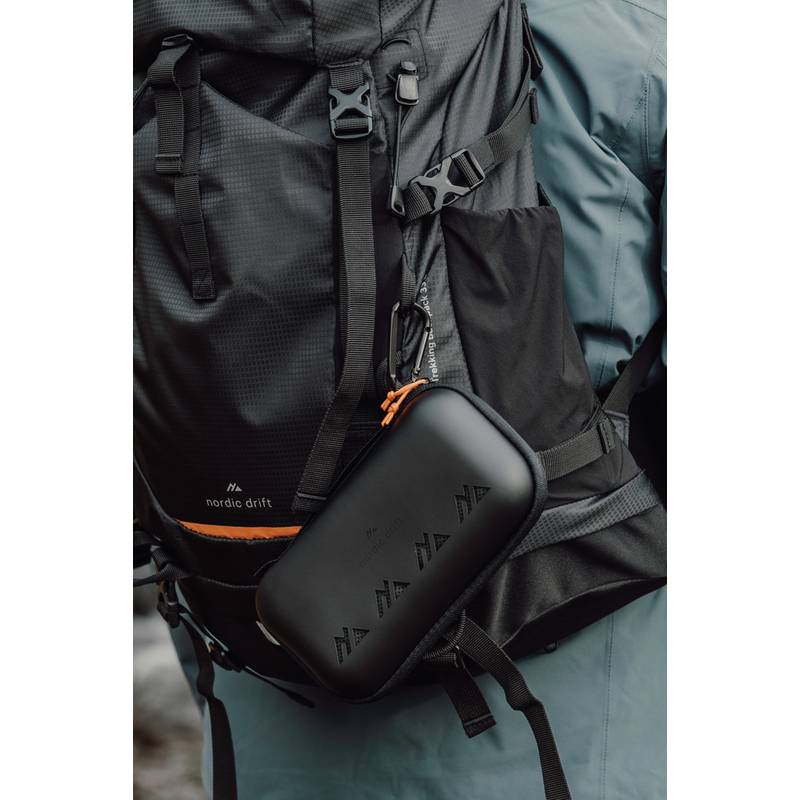 Nordic Drift GRS Aero športový uterák, čierna Nordic Drift GRS Aero športový uterák, čierna