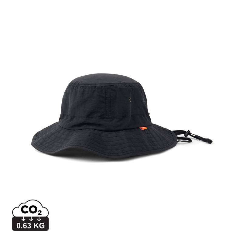 Nordic Drift RCS Horizon klobúk bucket hat UPF 50+, čierna Nordic Drift RCS Horizon klobúk bucket hat UPF 50+, čierna