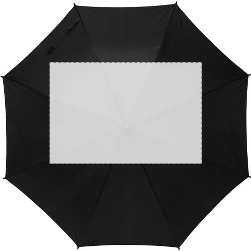 TERUEL Automatický dáždnik, recyklovaný materiál RPET,čierna TERUEL Automatický dáždnik, recyklovaný materiál RPET,čierna