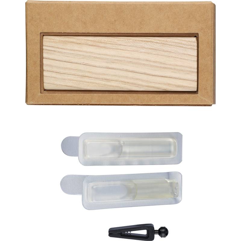 Bukový osvěžovač vzduchu do auta Kezia, hnědá Bukový osvěžovač vzduchu do auta Kezia, hnědá