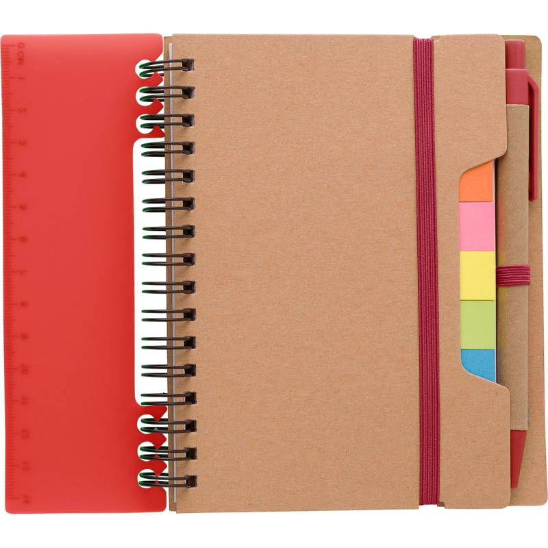 Recyklovaný papírový zápisník Angela, černá Recyklovaný papírový zápisník Angela, černá