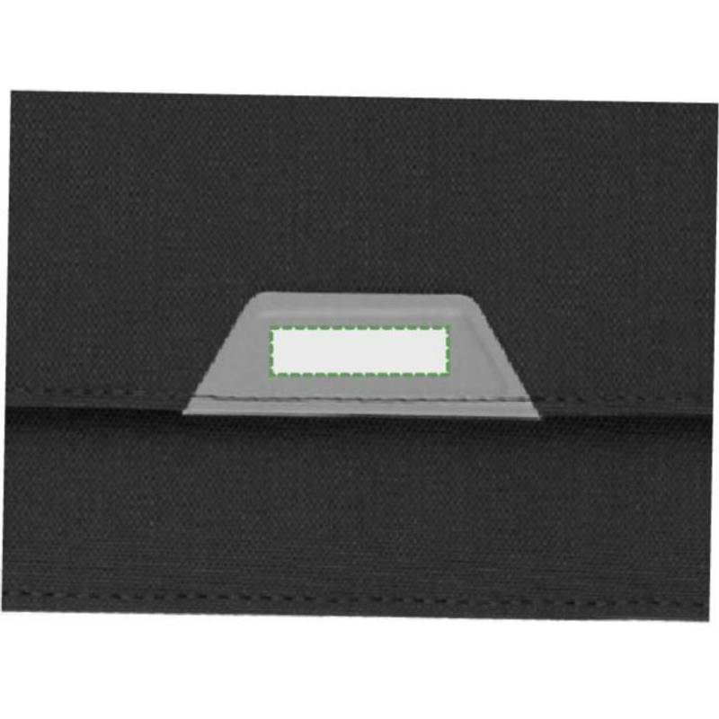 rPET portfolio A4 Jasmin, černá rPET portfolio A4 Jasmin, černá