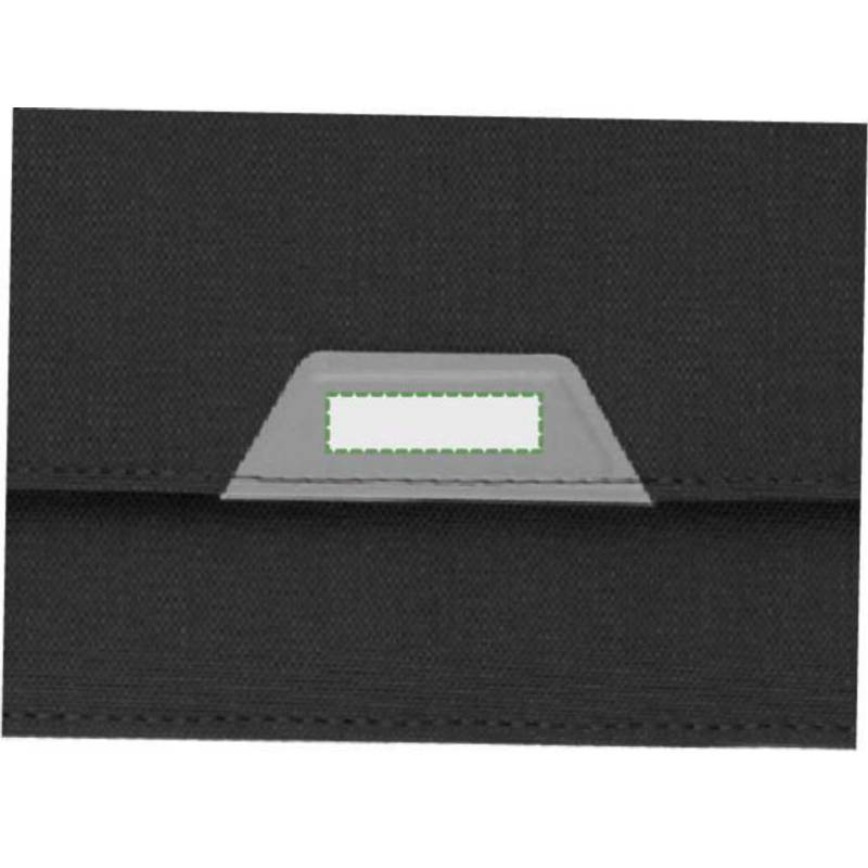 rPET portfolio A4 Jasmin, černá rPET portfolio A4 Jasmin, černá