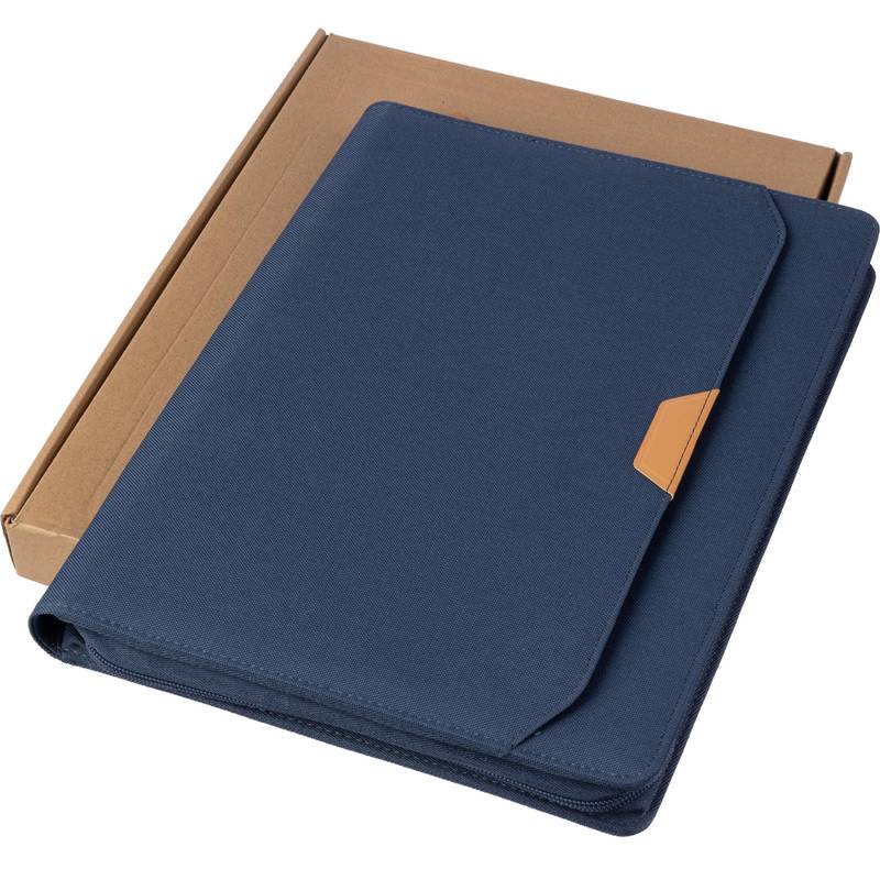 rPET portfolio A4 Jasmin, černá rPET portfolio A4 Jasmin, černá