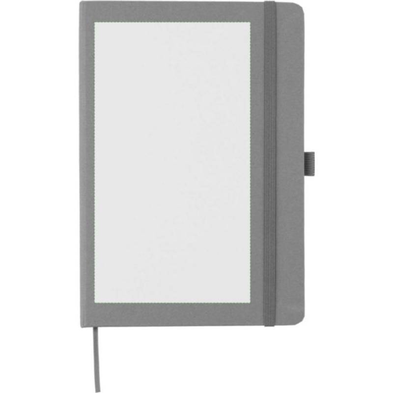 Kuličkový zápisník z recyklovaného bioodpadu a kartonu A5 Gertrud, modrá Kuličkový zápisník z recyklovaného bioodpadu a kartonu A5 Gertrud, modrá