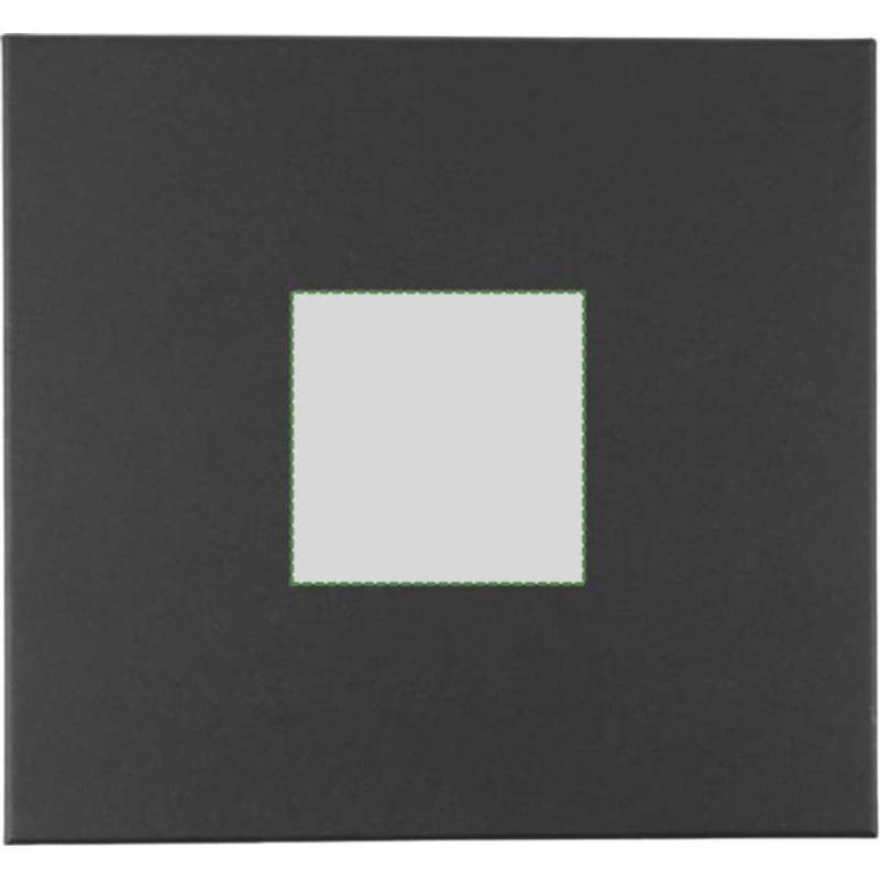 Dárková krabička Kurt z černého kartonu, černá Dárková krabička Kurt z černého kartonu, černá