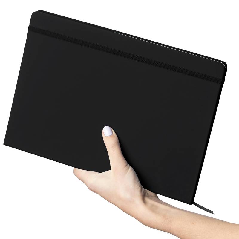 Zápisník A4 Azure, černá Zápisník A4 Azure, černá