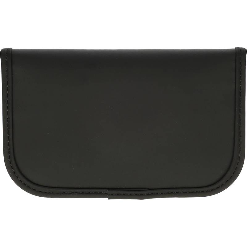 Recyklované pouzdro na klíče a karty Ripple, černá Recyklované pouzdro na klíče a karty Ripple, černá