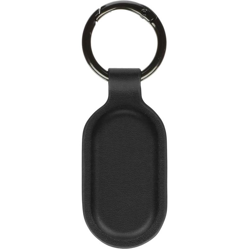 Recyklovaný přívěsek na klíče a sledovací štítek Halo, černá Recyklovaný přívěsek na klíče a sledovací štítek Halo, černá