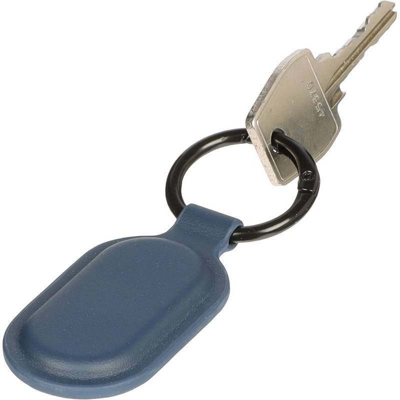 Recyklovaný přívěsek na klíče a sledovací štítek Halo, černá Recyklovaný přívěsek na klíče a sledovací štítek Halo, černá