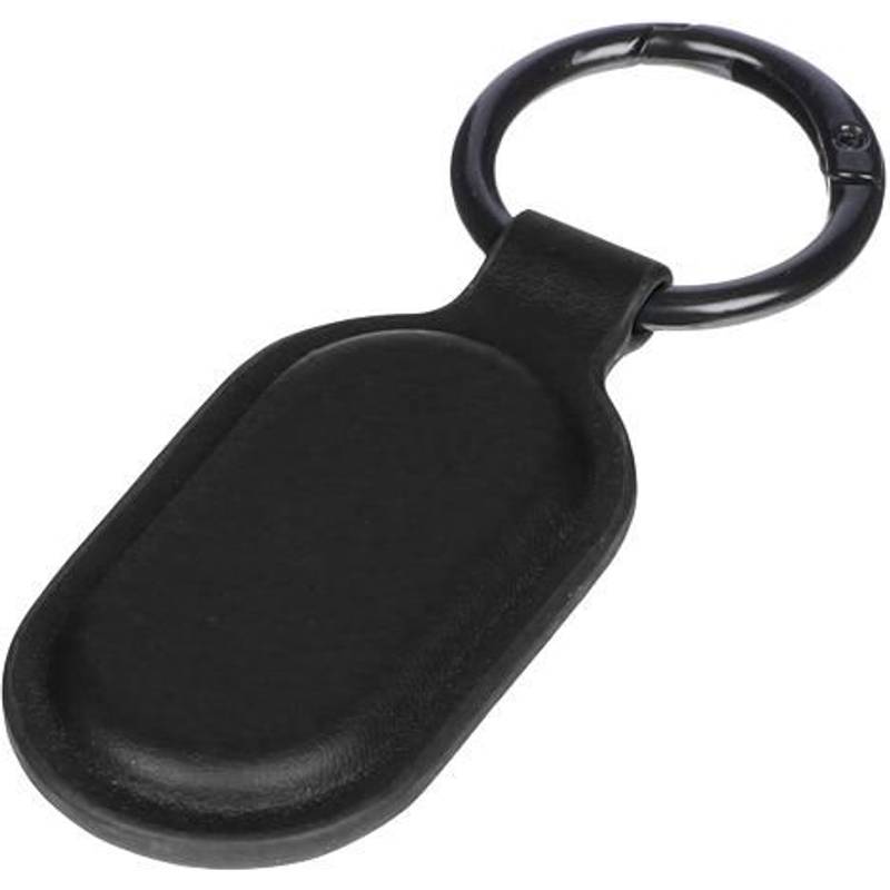 Recyklovaný přívěsek na klíče a sledovací štítek Halo, černá Recyklovaný přívěsek na klíče a sledovací štítek Halo, černá