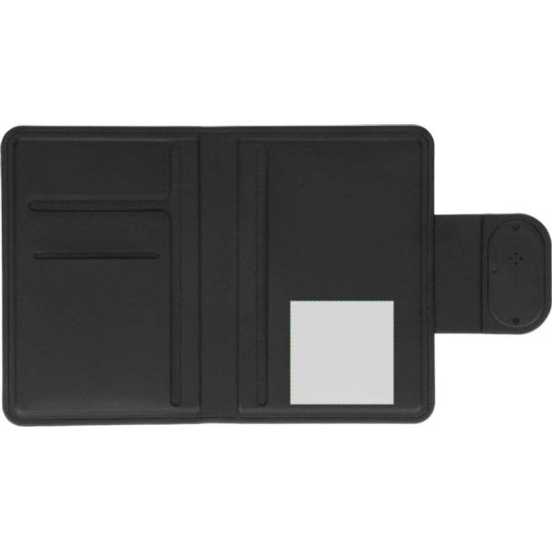Recyklovaný držák na pas se sledováním Mavi, černá Recyklovaný držák na pas se sledováním Mavi, černá