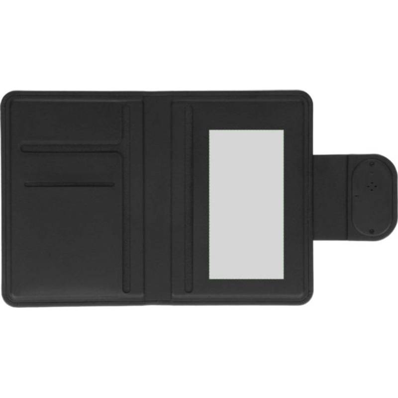 Recyklovaný držák na pas se sledováním Mavi, černá Recyklovaný držák na pas se sledováním Mavi, černá