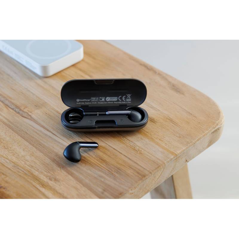 Bezdrátová sluchátka Brandcharger Aria, šedá Gun Metal Bezdrátová sluchátka Brandcharger Aria, šedá Gun Metal