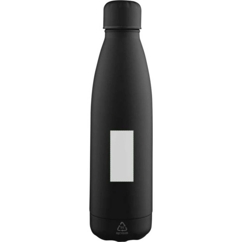 Recyklovaná láhev na pití 700 ml Breeze, černá Recyklovaná láhev na pití 700 ml Breeze, černá