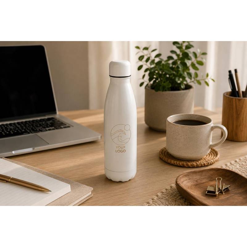 Recyklovaná láhev na pití 700 ml Breeze, černá Recyklovaná láhev na pití 700 ml Breeze, černá