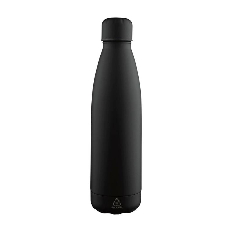 Recyklovaná láhev na pití 700 ml Breeze, černá Recyklovaná láhev na pití 700 ml Breeze, černá
