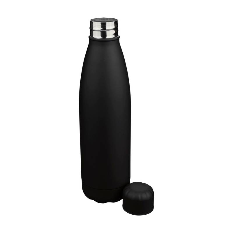 Recyklovaná láhev na pití 700 ml Breeze, černá Recyklovaná láhev na pití 700 ml Breeze, černá