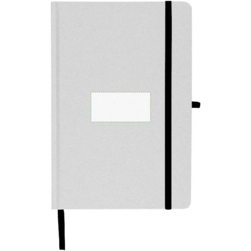 Poznámkový blok A5 Haze, šedá Silver Poznámkový blok A5 Haze, šedá Silver